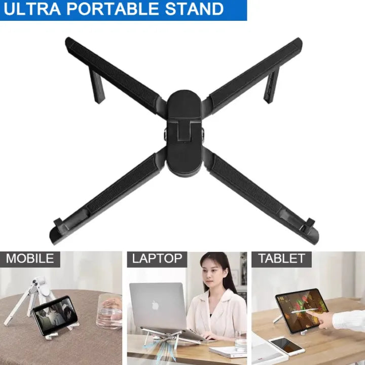 Foldable laptop stand