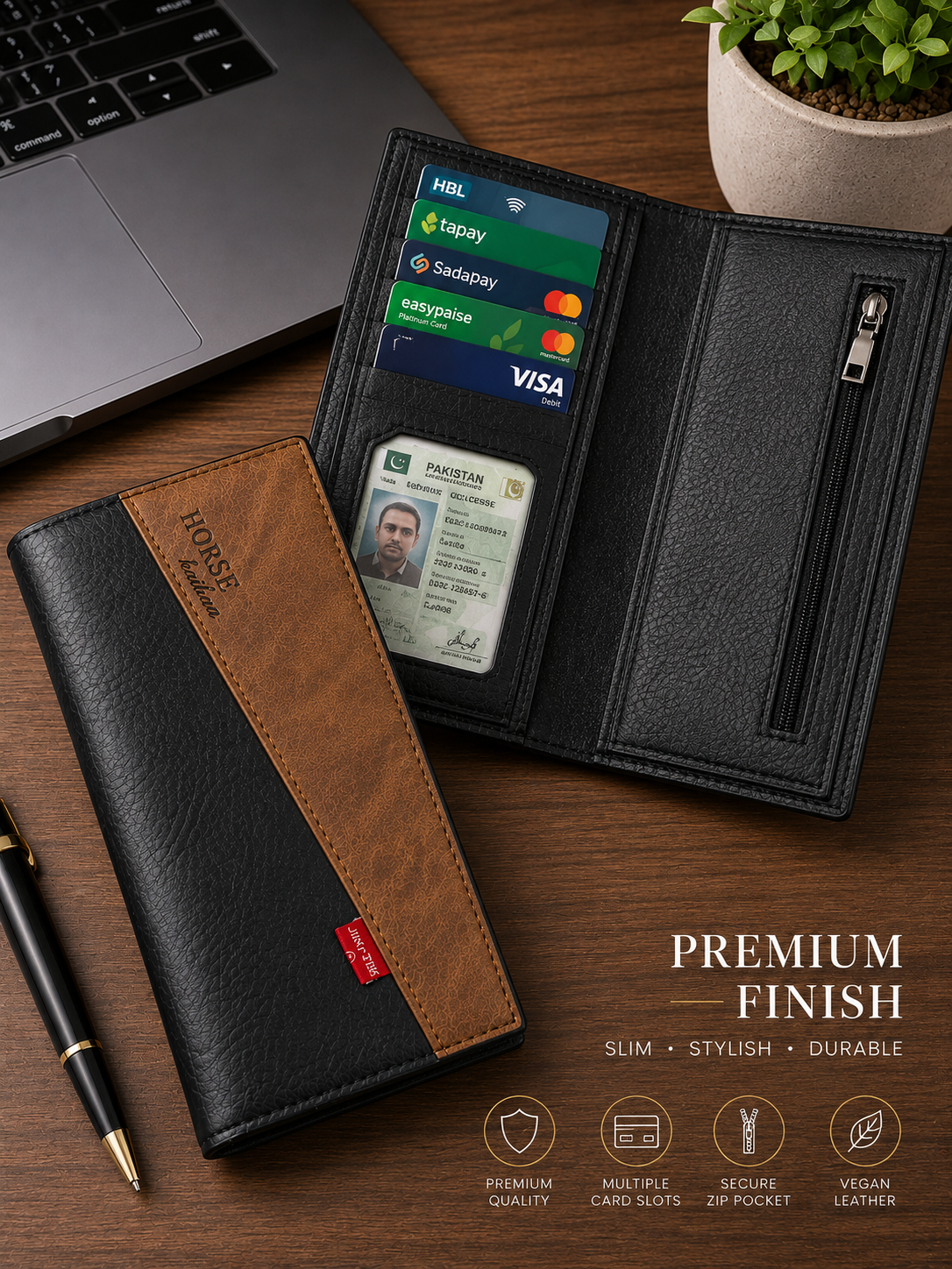 Horse Prestige Long Wallet