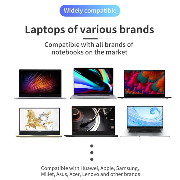 Foldable laptop stand